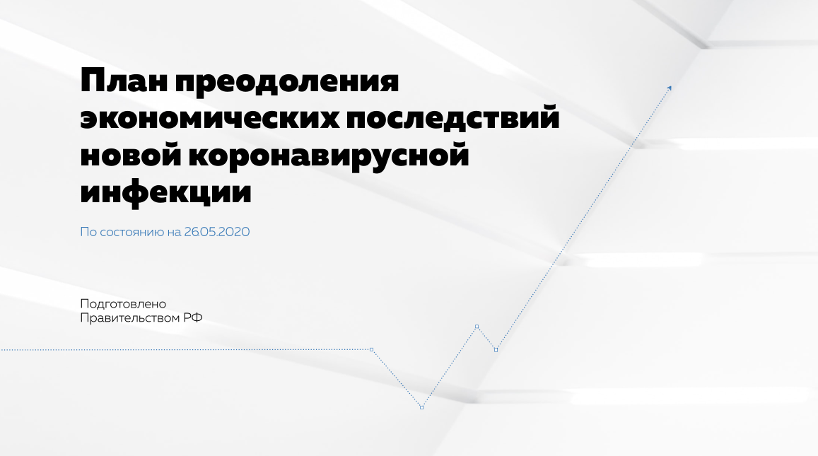 План преодоления экономических последствий новой коронавирусной инфекции