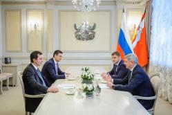 Рабочая встреча с Алексеем Рогозиным