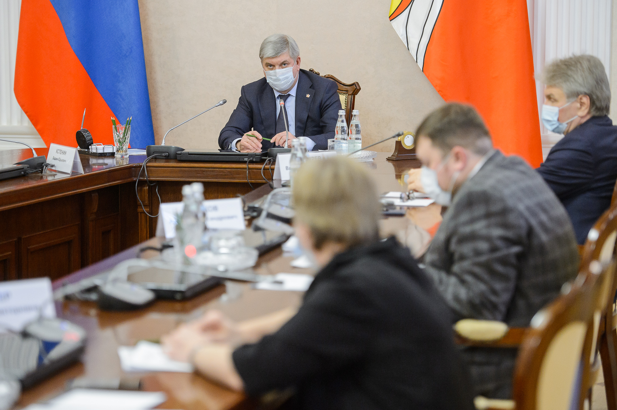 Губернатор поручил закрепить в новом генплане Воронежа сохранность зеленых зон