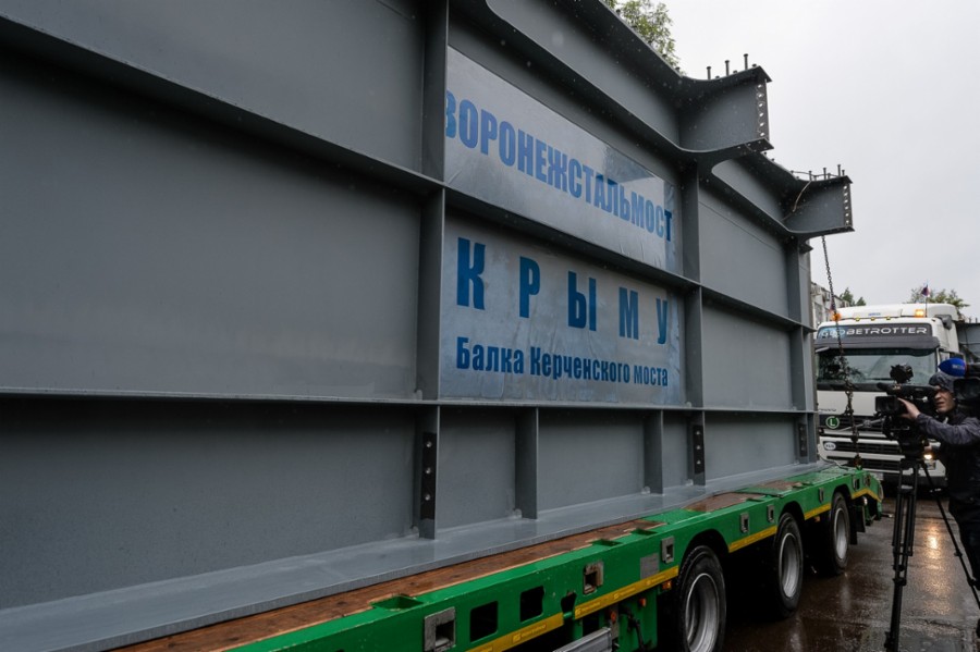 Пролеты Крымского моста восстановят с помощью металлоконструкций из Воронежа