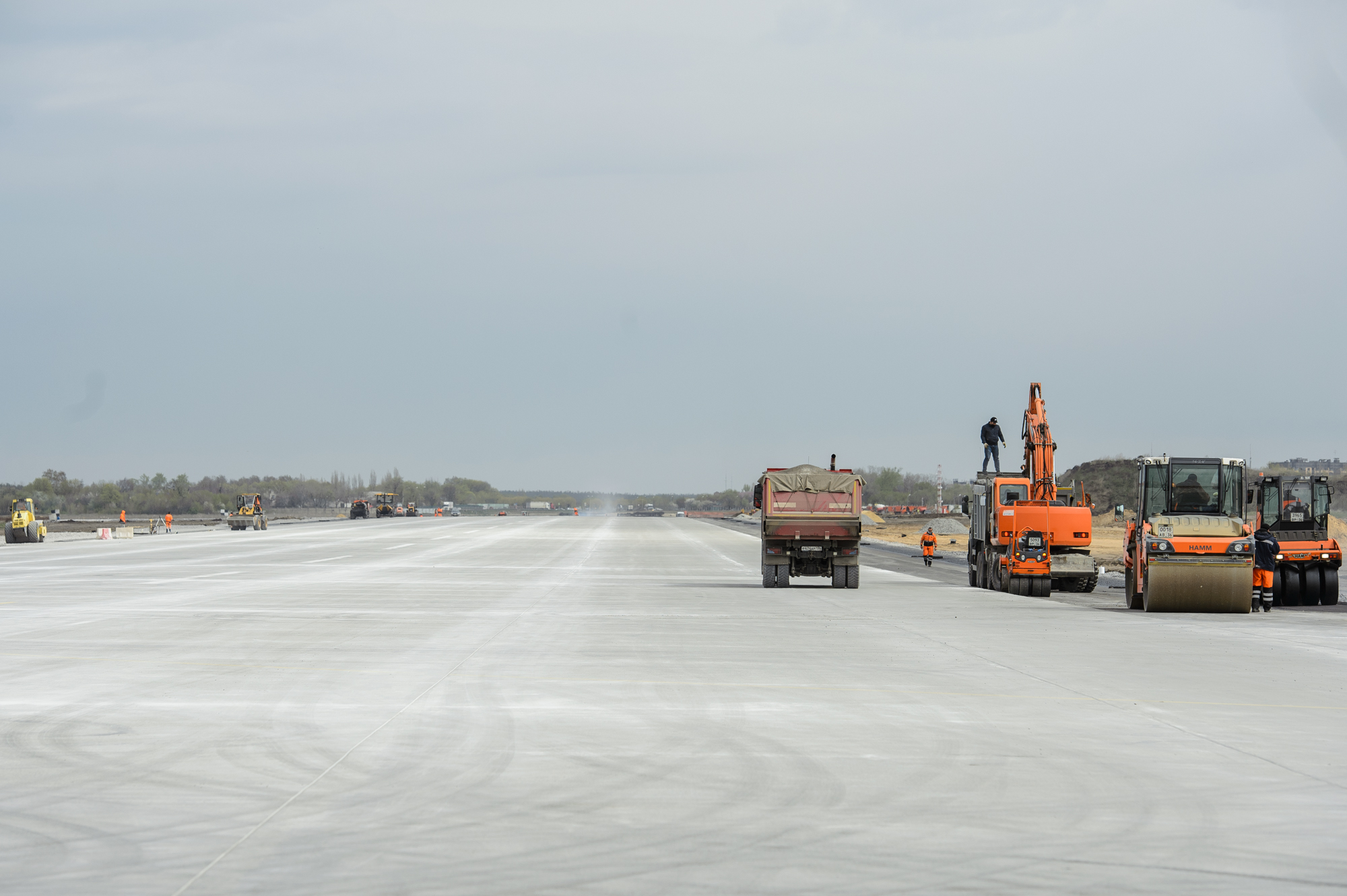 Основной этап реконструкции взлетно-посадочной полосы ВАСО завершится в мае