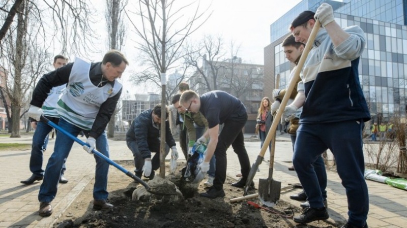 В Воронежской области состоялся традиционный субботник.