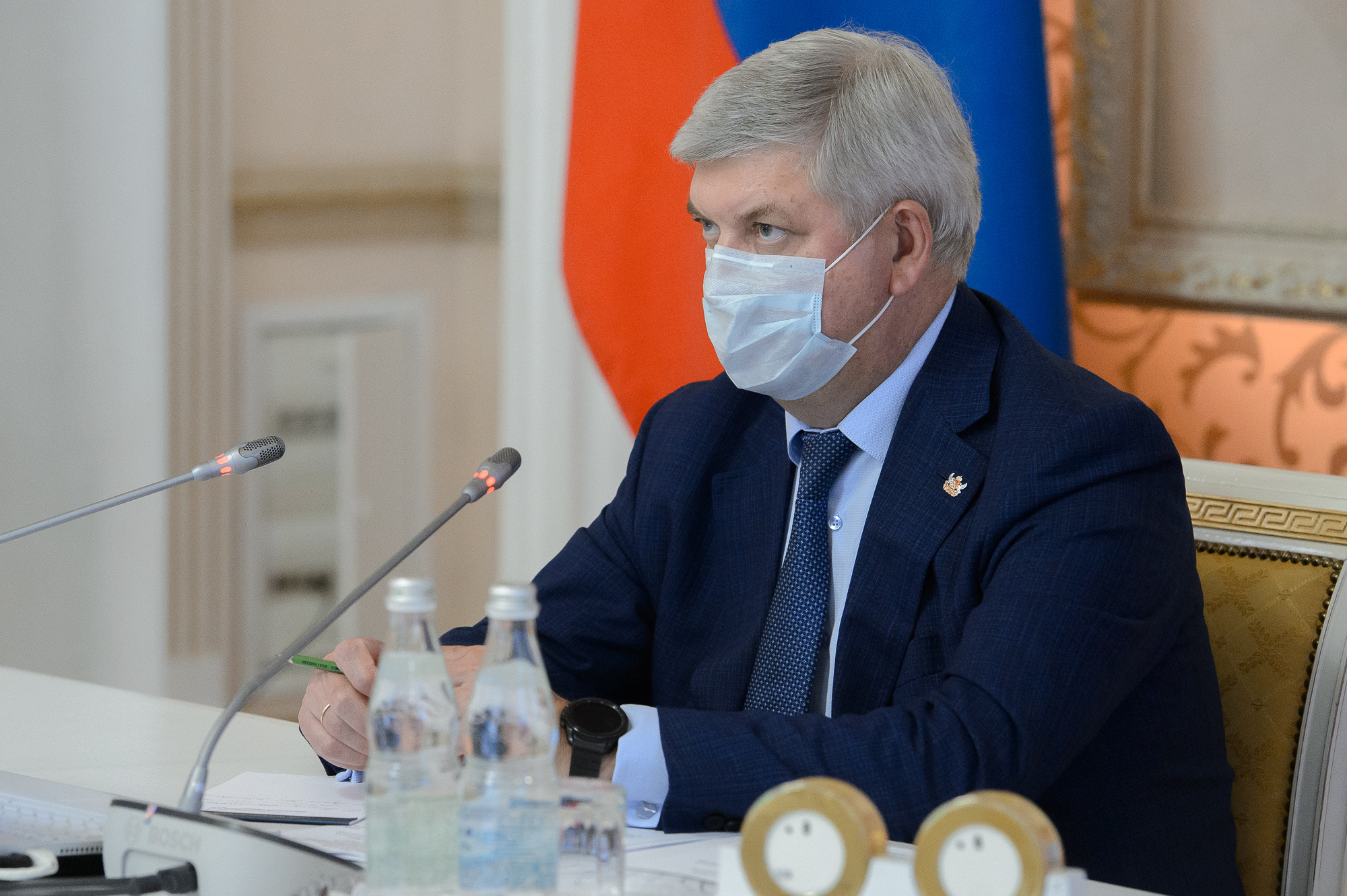 Состоялось заседание регионального оперативного штаба по противодействию коронавирусу.