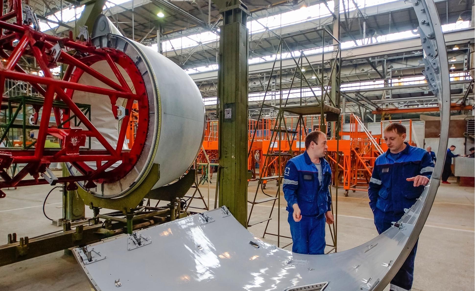 ВАСО: отгружен первый самолетокомплект для Ил-76МД-90А
