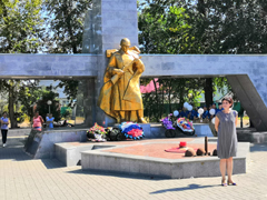 В районах города прошли мероприятия, посвященные дате окончания Второй Мировой войны