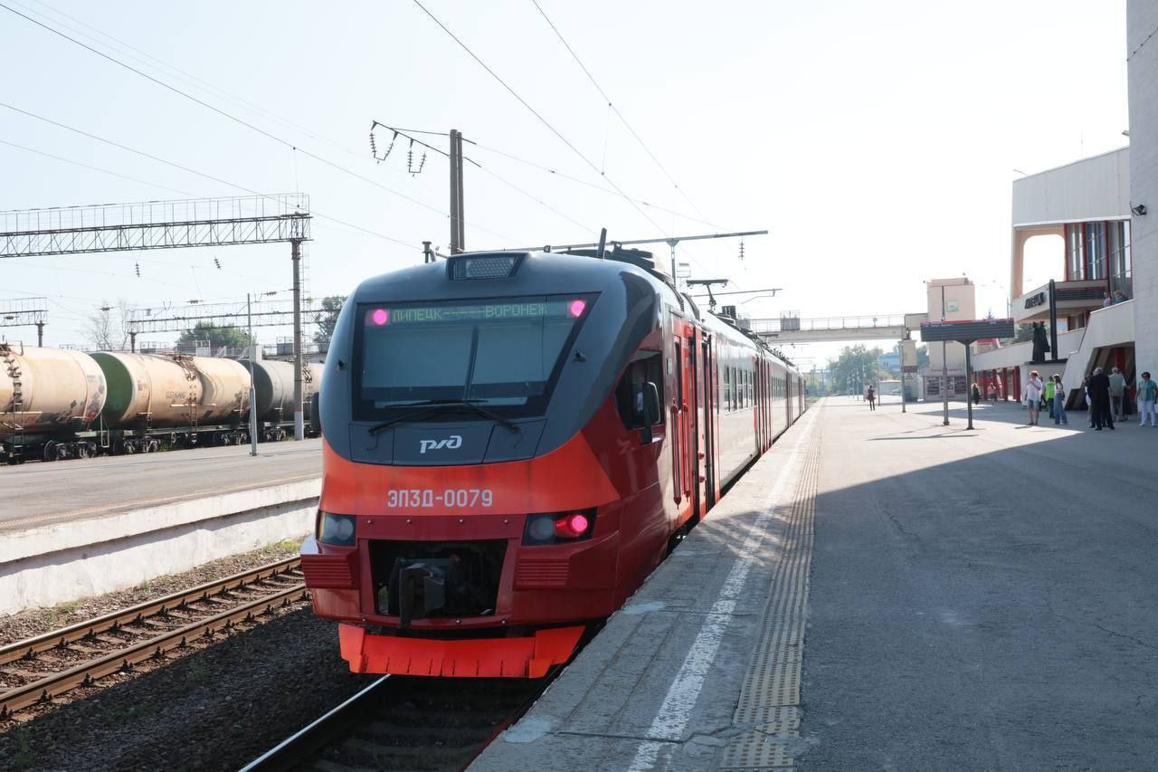 На популярном маршруте Воронеж-Липецк запускают еще один ускоренный поезд