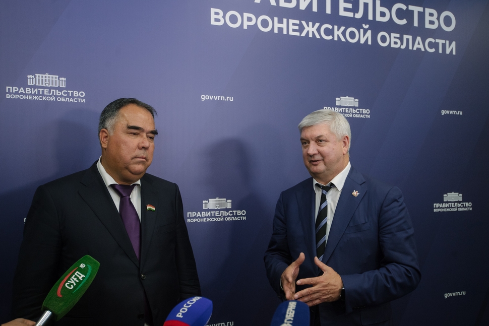 Воронежская область укрепляет промышленную кооперацию с Таджикистаном