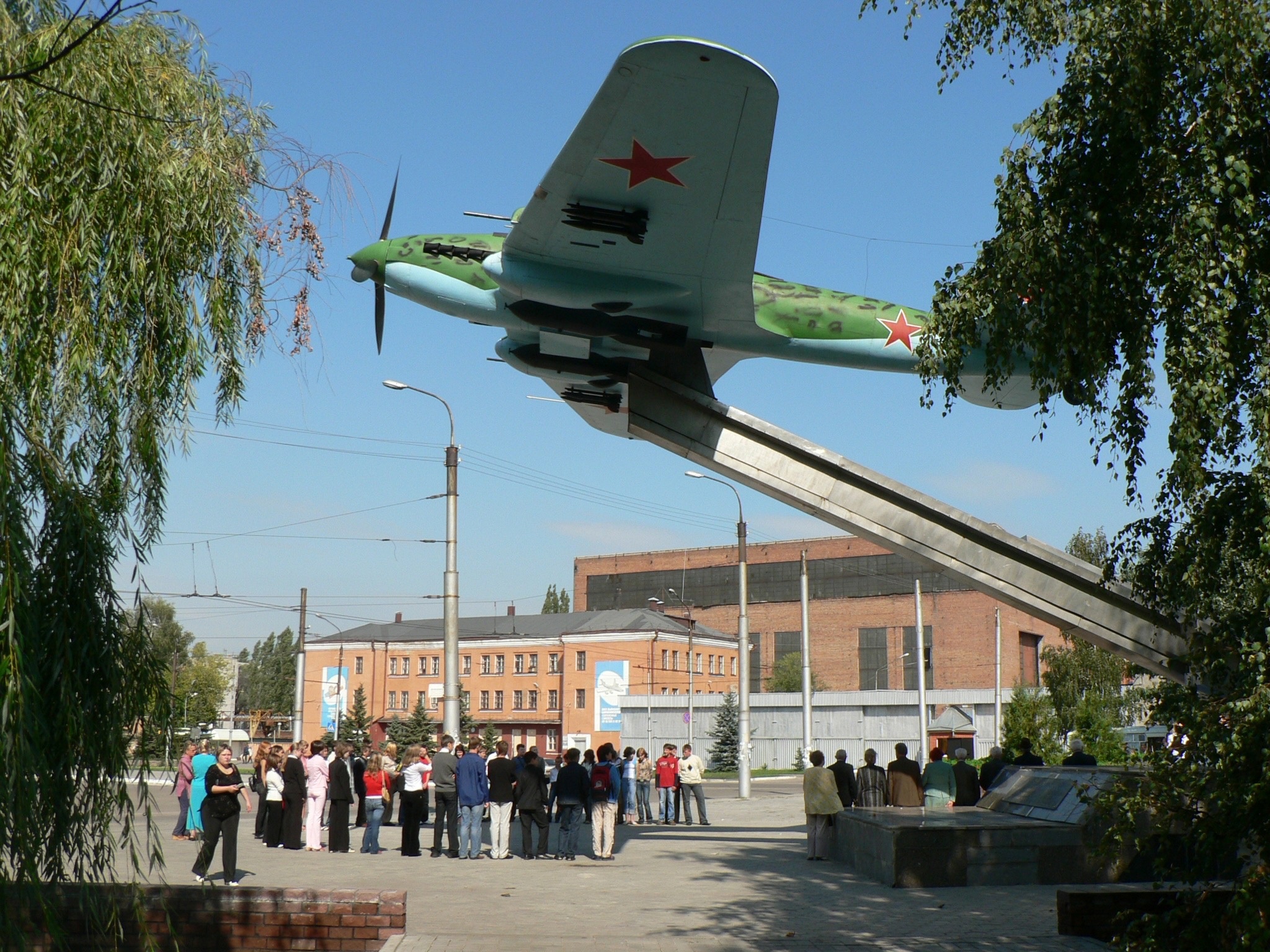 В честь трудового подвига воронежцев в Великой Отечественной войне