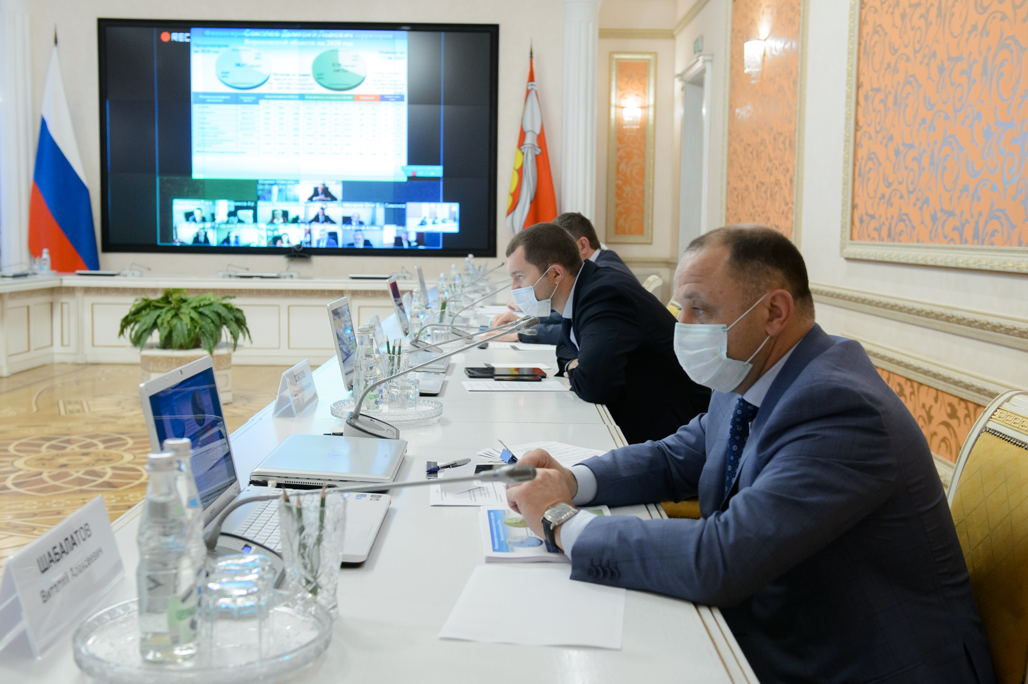 По исполнению контрактуемых обязательств в рамках нацпроектов регион занимает 1 место в ЦФО