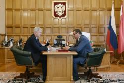 Рабочая встреча с Сергеем Колодяжным