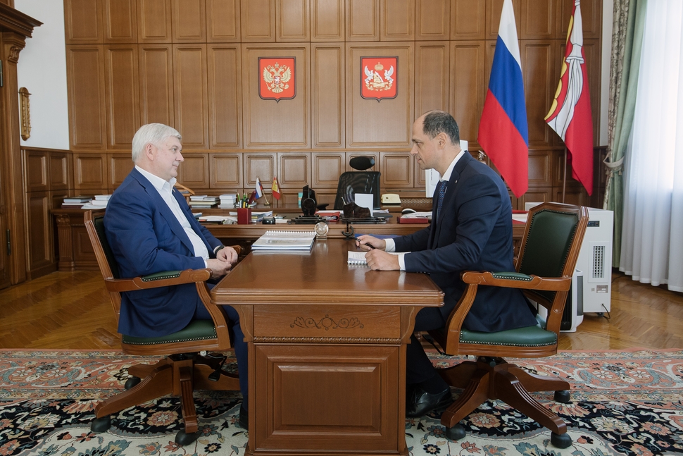Новый гендиректор АО «Газпроектинжиниринг» представил губернатору планы дальнейшего развития компании