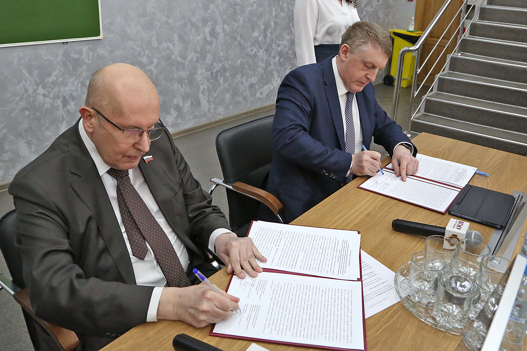 ВГТУ и ВГМУ им.Н.Н. Бурденко подписали меморандум о сотрудничестве