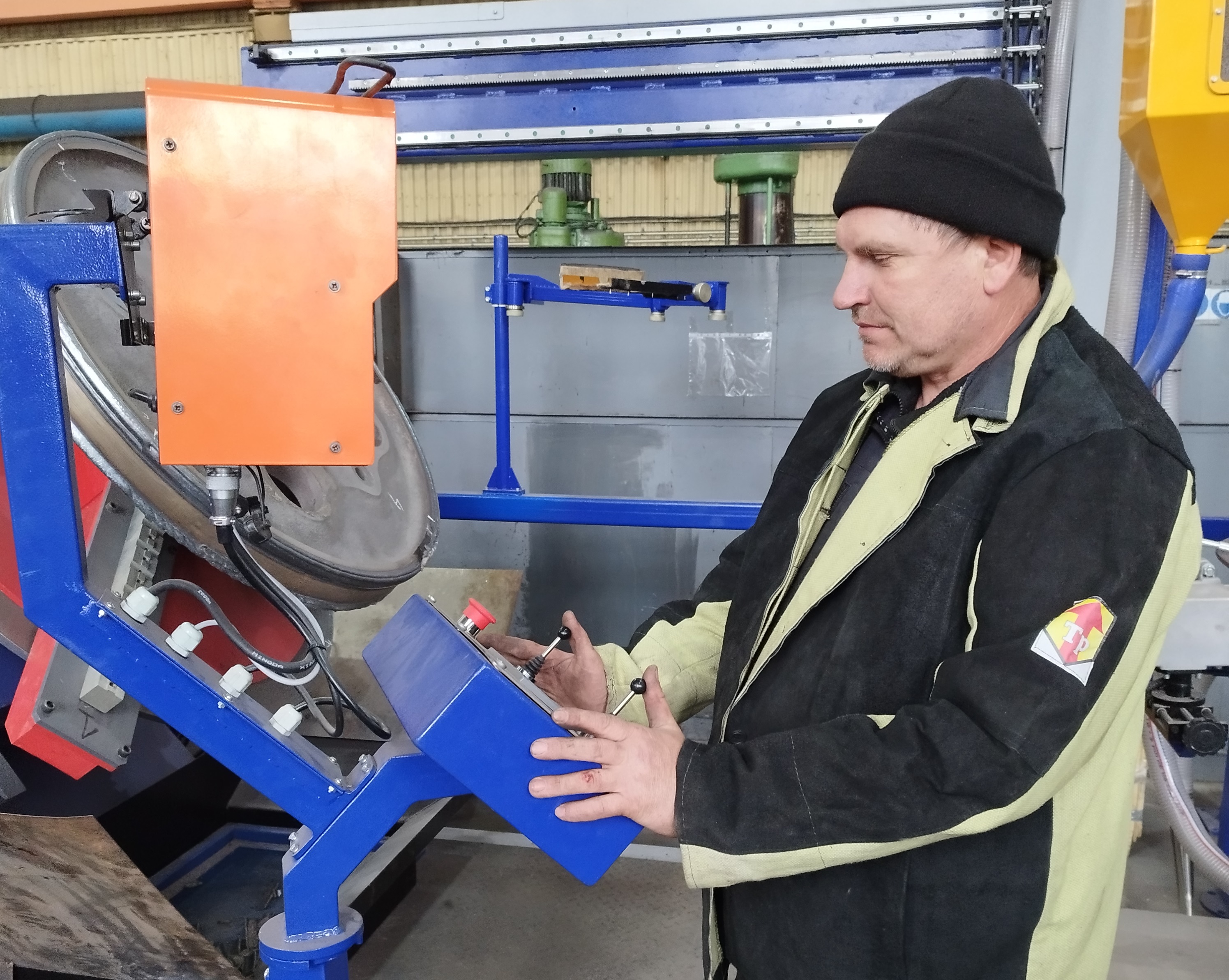 На Воронежском тепловозоремонтном заводе введено в эксплуатацию  новое оборудование